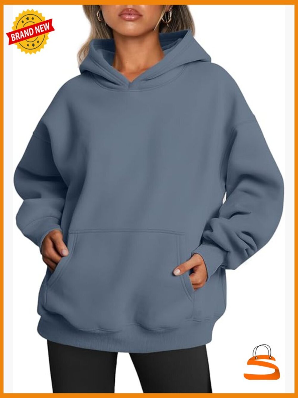 Oversized Hoodie Pullover Sweatshirt Casual Fall Clothes